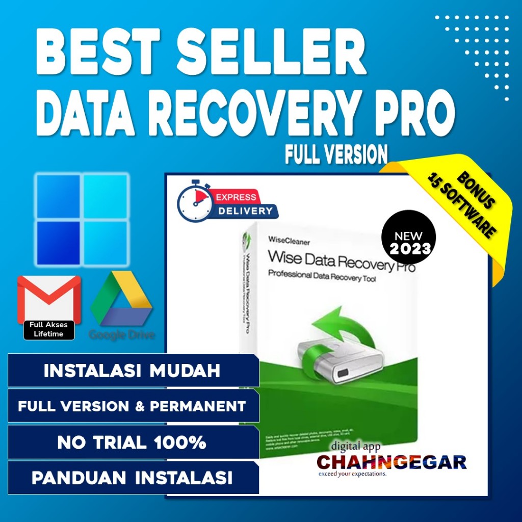 Jual Wise Data Recovery Pro 2023 Full Lisensi Lifetime Software Data ...