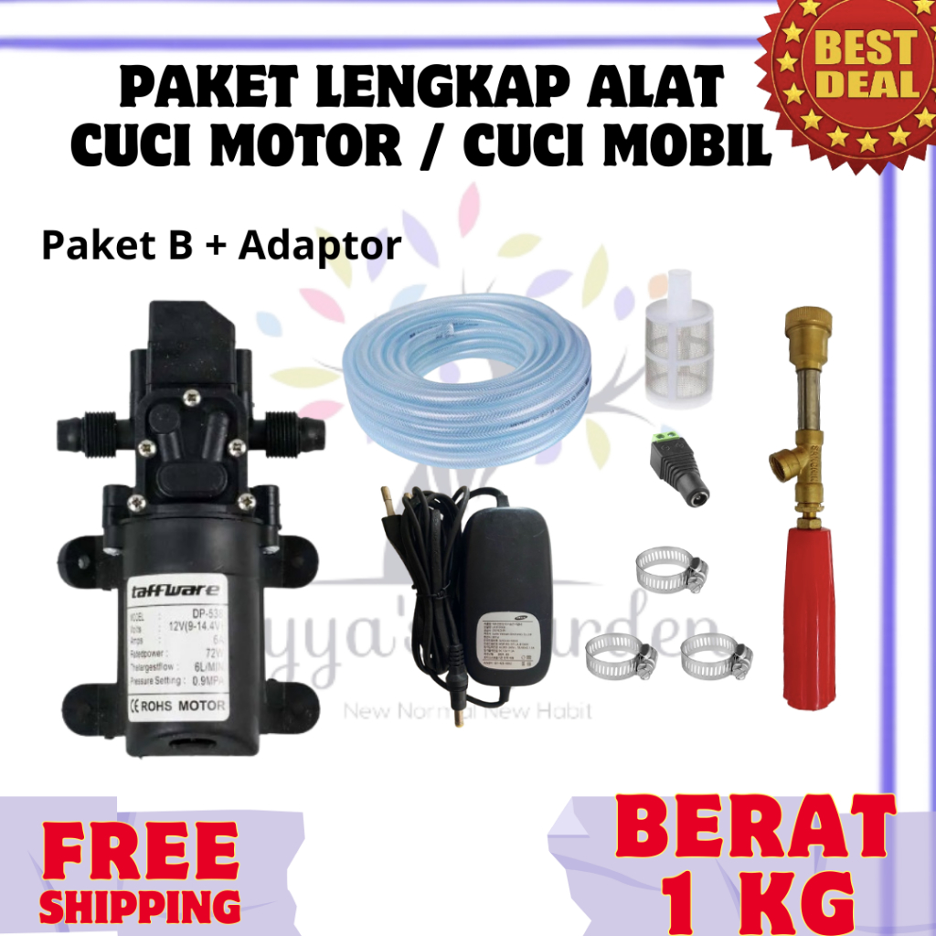 Jual Paket Alat Cuci Motor Cuci Mobil | Steam Motor dan Mobil Termurah ...