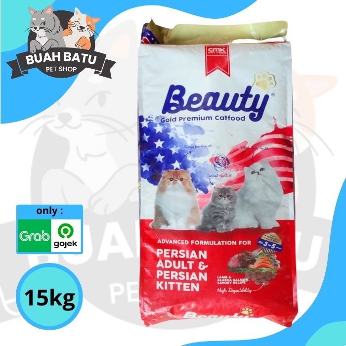 Jual makanan kucing BEAUTY CAT GOLD Premium PERSIAN KITTEN & ADULT 15kg ...