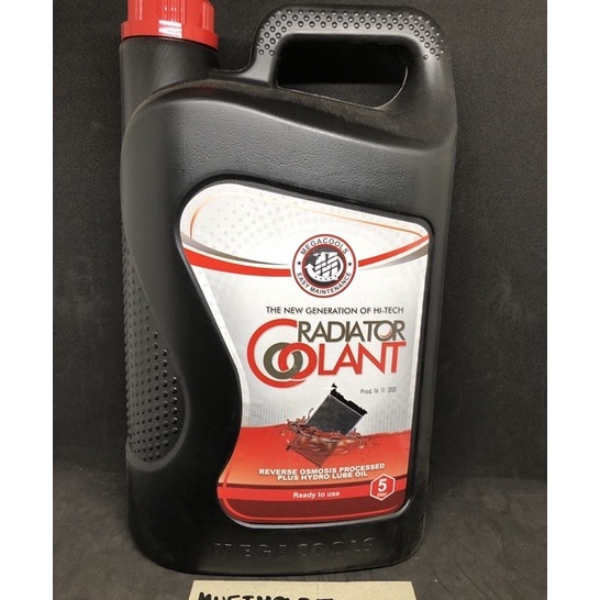 Jual RND69 megacools radiator coolant 5 liter motor mobil 5l 5 l 5liter ...