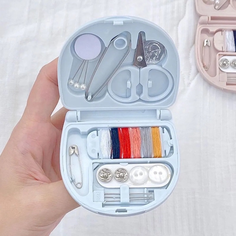 Jual Sewing Kit Mini Traveling Portable Alat Set Jahit Kit Mini Lipat