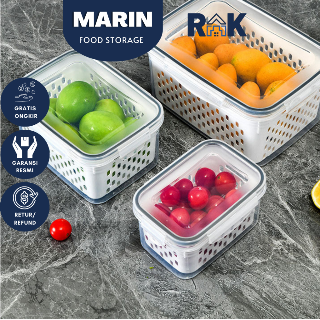 Jual RAK - MARIN Kotak Makanan Food Storage Tempat Penyimpanan Makanan
