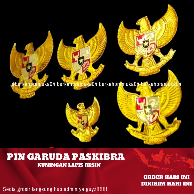 Jual Pin garuda / pin garuda paskibra / pin garuda pancasila | Shopee ...