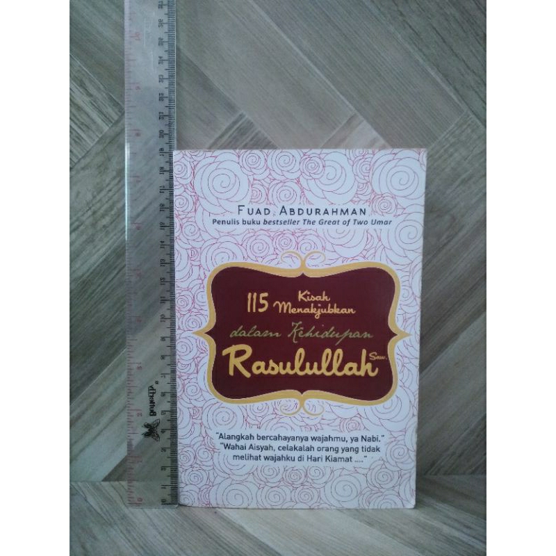 Jual 115 Kisah Menakjubkan Dalam Kehidupan Rasulullah Saw By Fuad ...