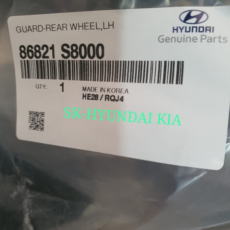 FRONT Fender Liner Right PASSENGER 86812S8CA0 ⭐OEM⭐ Hyundai Palisade