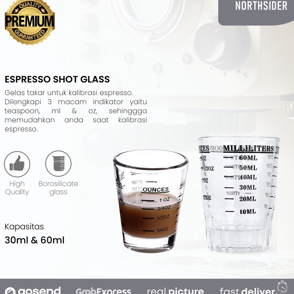 Jual Super Hadiah Espresso Shot Glass Gelas Ukur Kopi Sloki Shopee Indonesia 9625