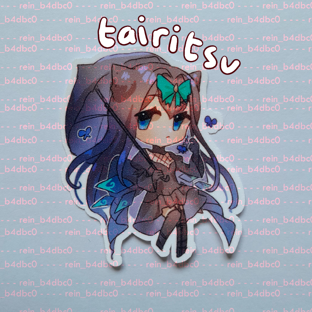 Jual Diecut Sticker Glitter 6cm Arcaea Hypmic Original Character ...