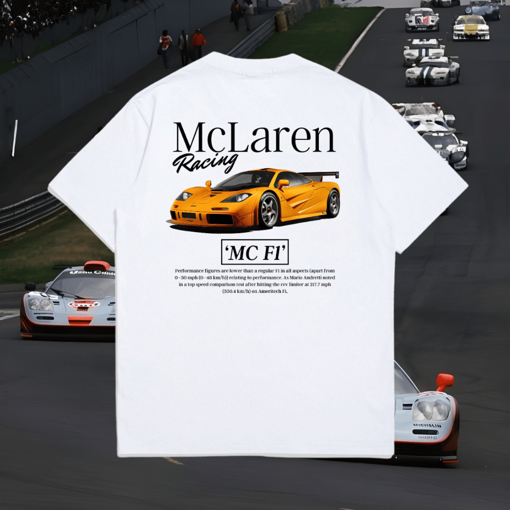 Jual Mclaren F1 Tshirt Kaos Polos T-shirt Otomotif | Shopee Indonesia