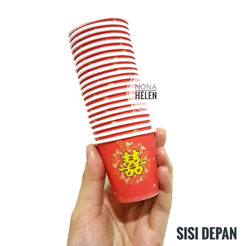 Jual Gelas Kertas Teapaigelas Tepaipaper Cup Teapay Sekali Pakai Shopee Indonesia 1164