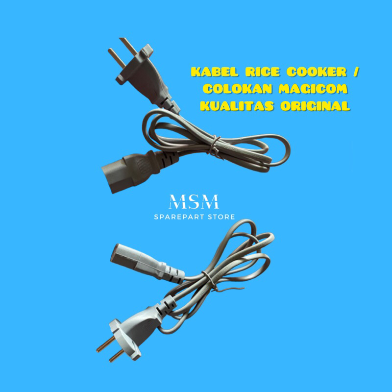 Jual KABEL RICE COOKER / COLOKAN MAGIC COM KUALITAS ORIGINAL | Shopee ...
