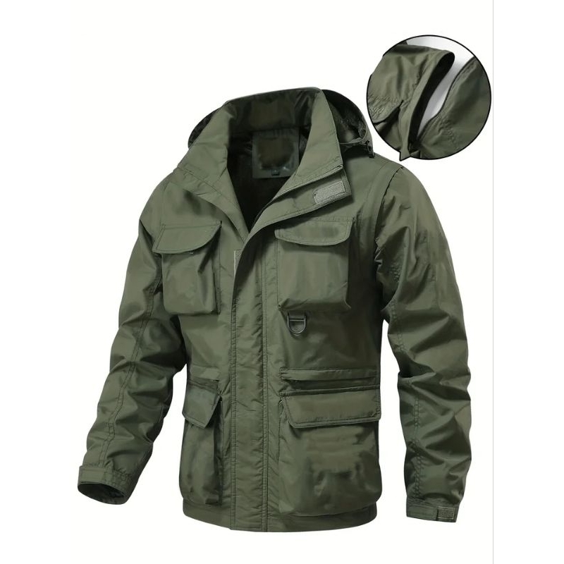 Jual jaket rompi 2 in 1 big size | Shopee Indonesia