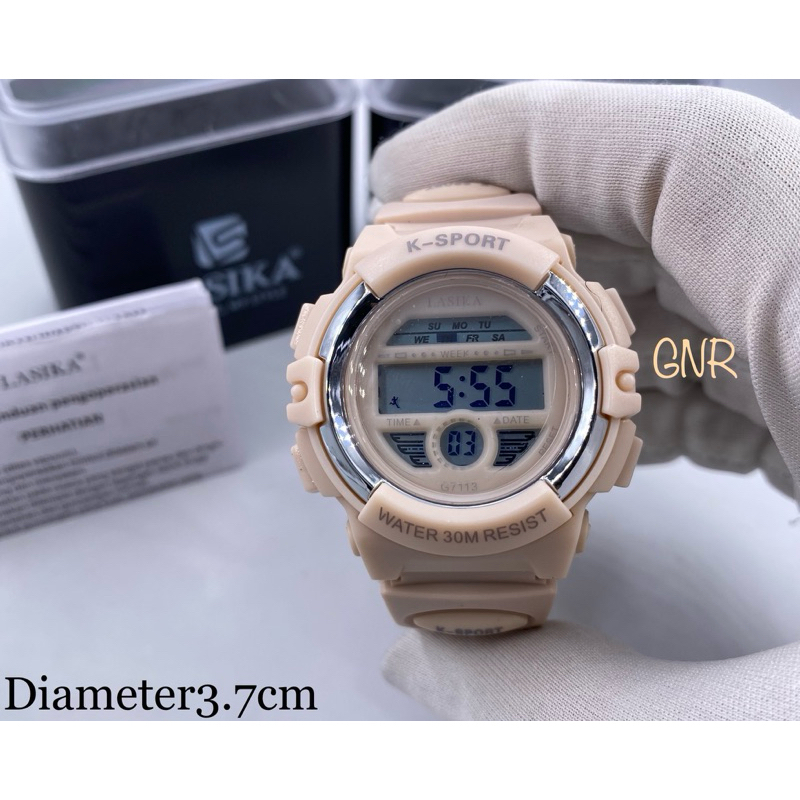 Jual JAM TANGAN ANAK TK/SD/SMP DIGITAL WARNA LASIKA WATER | Shopee ...