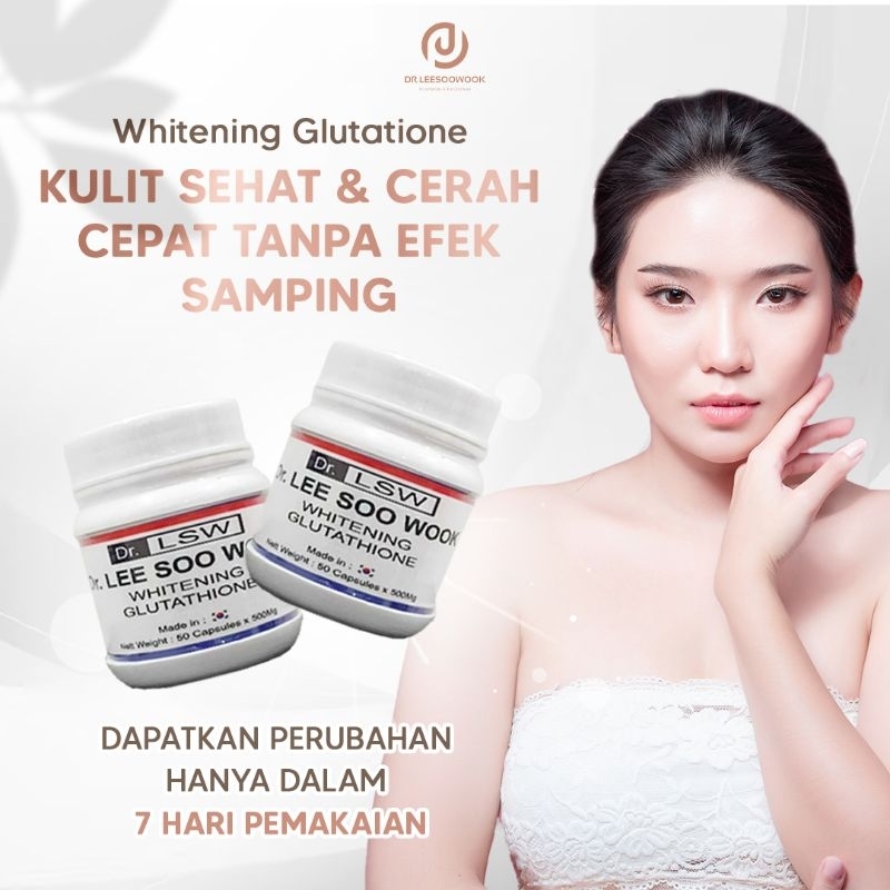 Jual DR LSW ASLI ORIGINAL GLUTATHIONE LEE SOO WOOK WHITENING OBAT ...