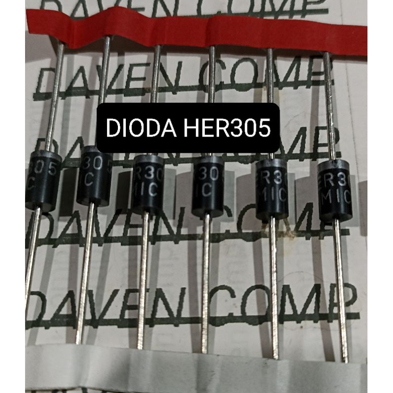 Jual DIODA HER305 HER 305 ORIGINAL MIC | Shopee Indonesia