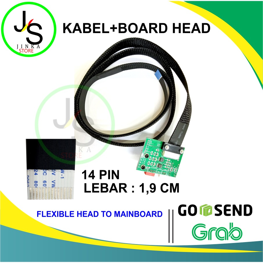 Jual Kabel Flexible Data Pin Flexible Jinka Board Head Jk Ac Gc Pro Shopee Indonesia