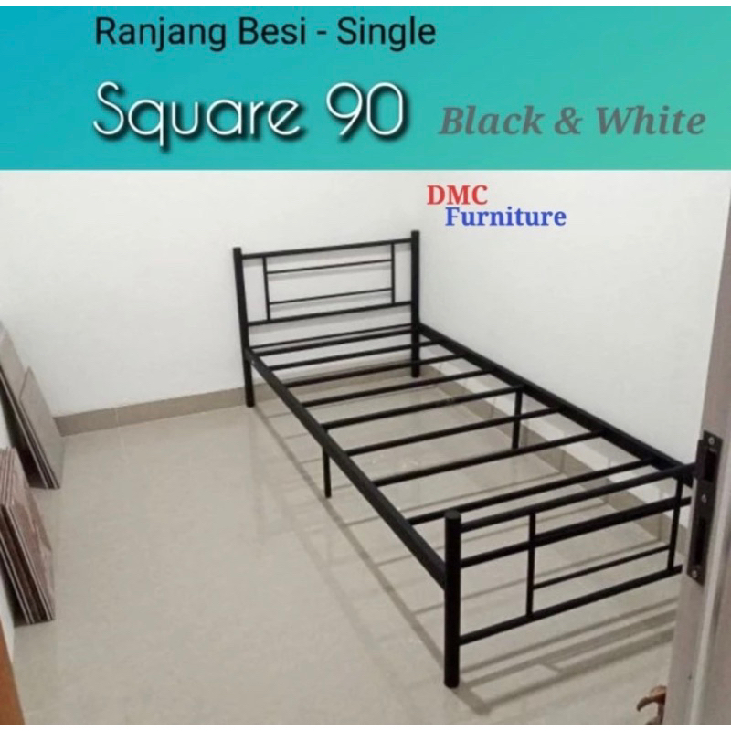 Jual RANJANG BESI SINGLE RANGKA TEMPAT TIDUR DIVAN RANJANG MINIMALIS ...