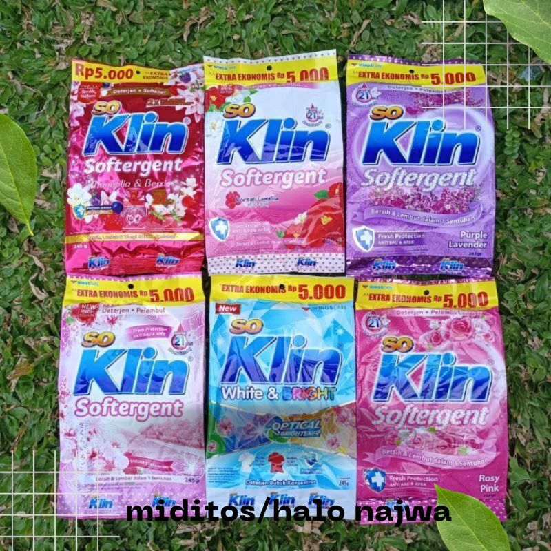 Jual detergent sabun cuci baju soklin 5000 an | Shopee Indonesia
