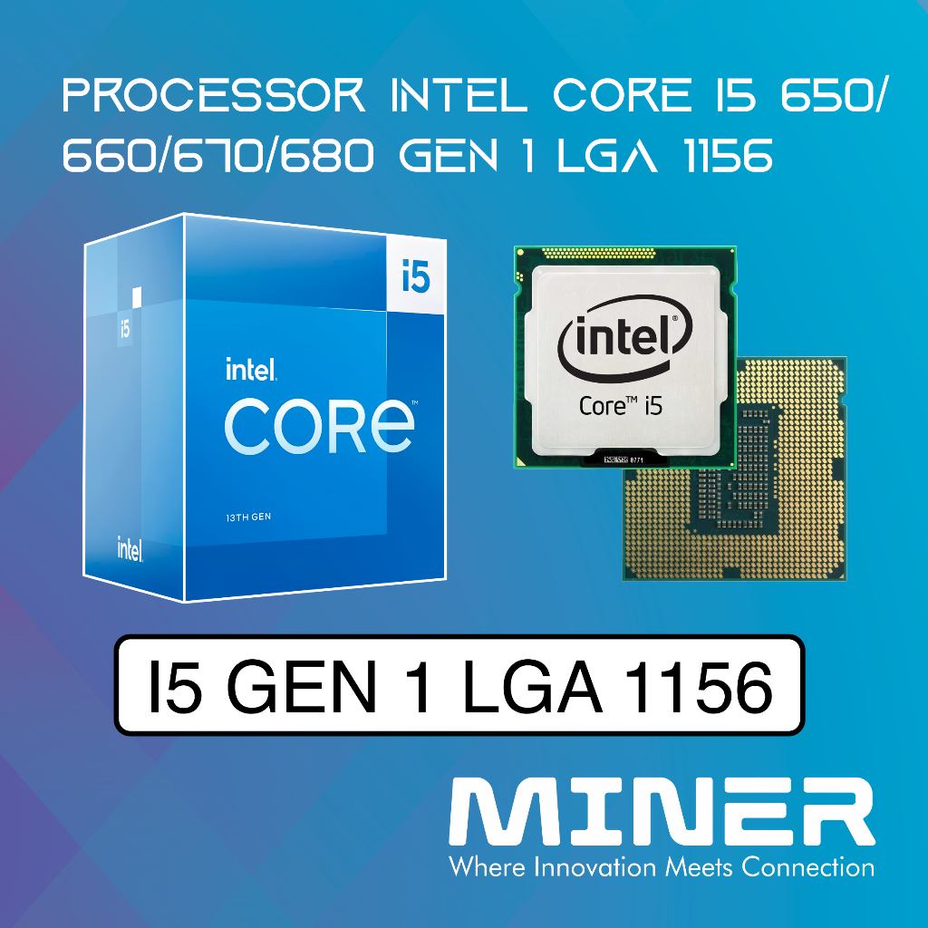 Jual Processor Intel Core I5 650/660/670/680 Gen 1 LGA 1156 | Shopee ...