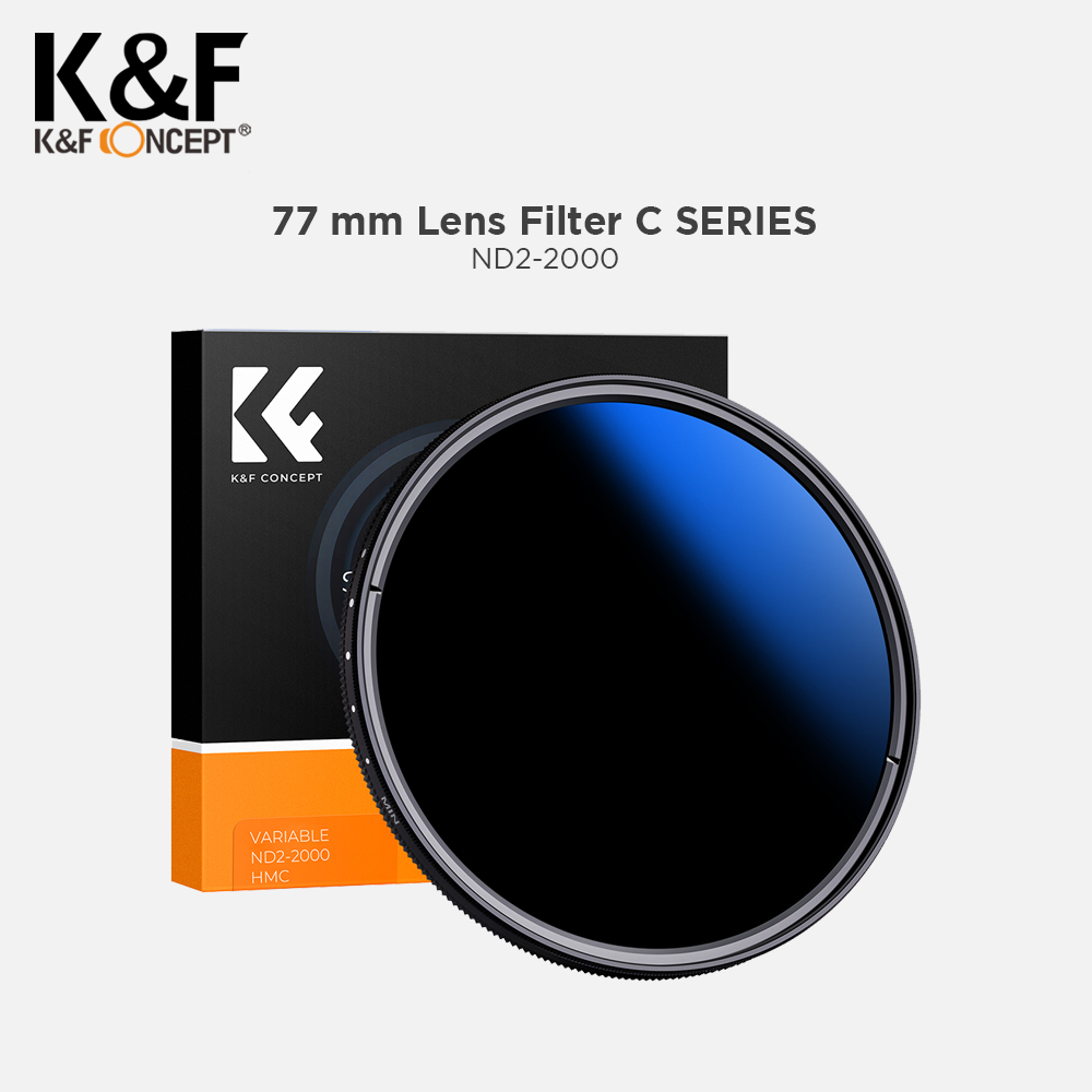 Jual K&F Concept 77mm Filter Multi Coating ND2-2000 C-Series Filter K&F ...