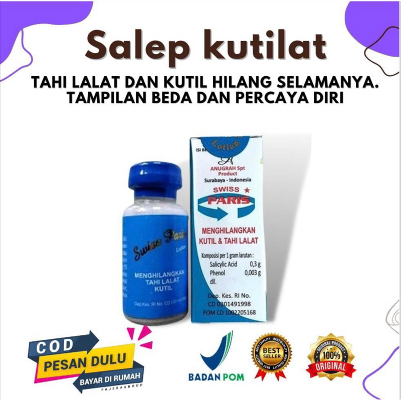 Jual Swiss Paris Lotion Obat Penghilang Tahi Lalat Dan Kutil Original