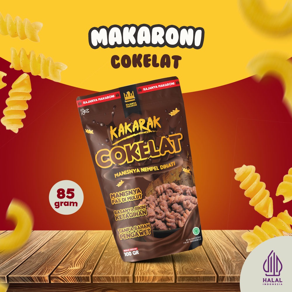 Jual Kakarak - Makaroni Rasa Cokelat - Cemilan Makaroni Goreng | Shopee ...