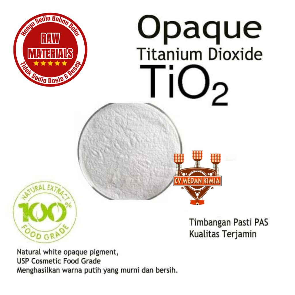 Jual Kotiok Cotiox Opaque Titanium Dioxide 500gram TiO2 500 gram FOOD ...