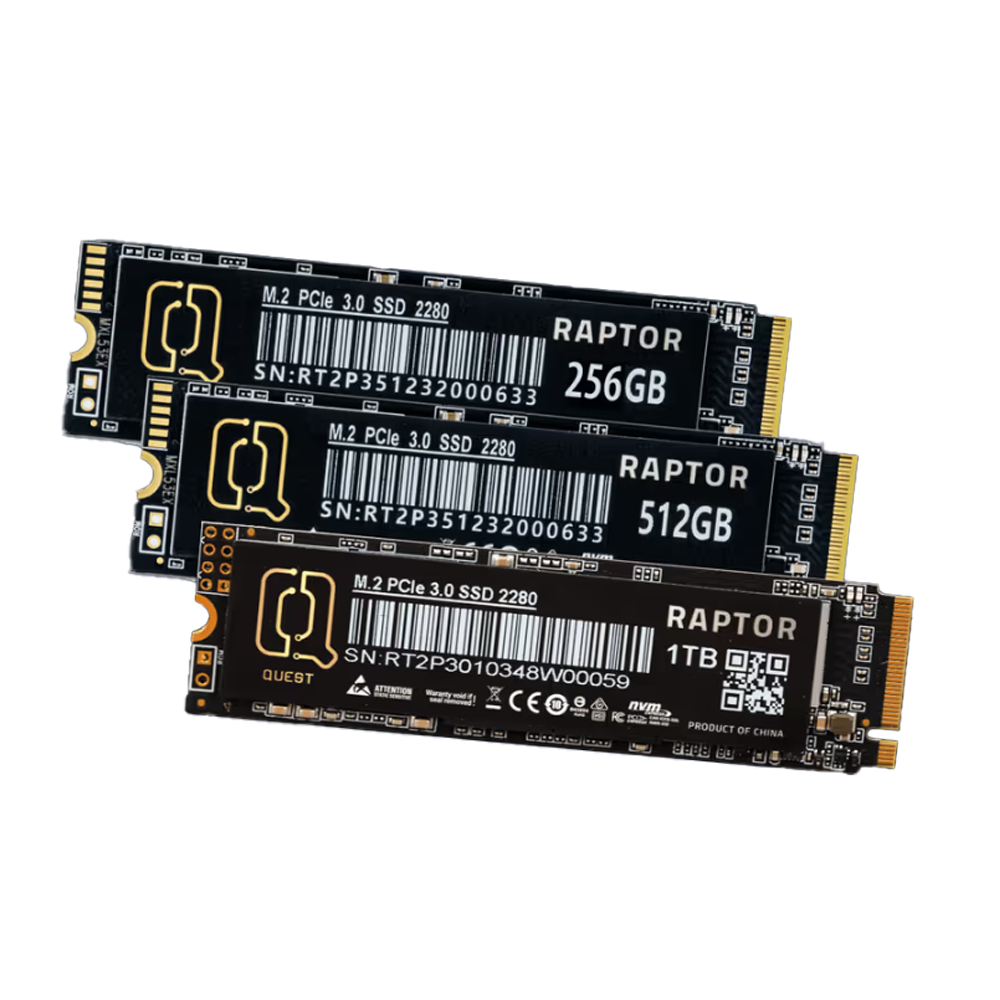 Jual SSD McQuest Digital Raptor 256GB 512GB 1TB NVME M.2 Gen3 up to ...