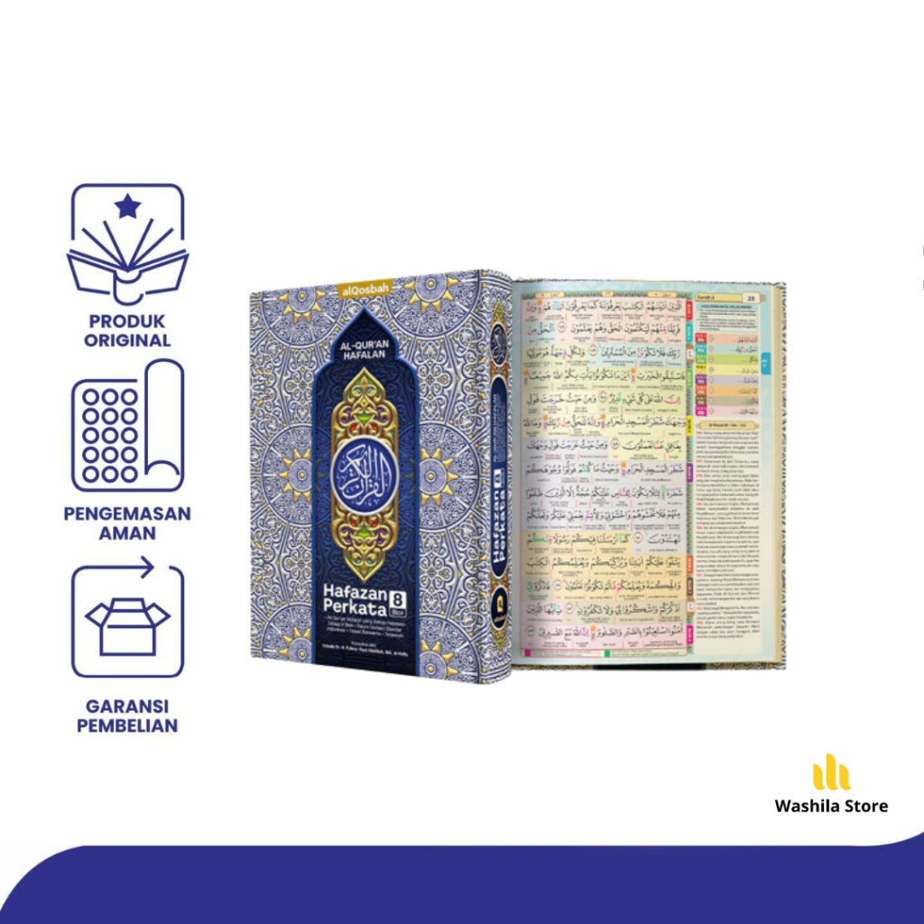 Jual Alquran Hafazan Tanafus Perkata A5 Alqosbah Hafalan Mudah Terjemah