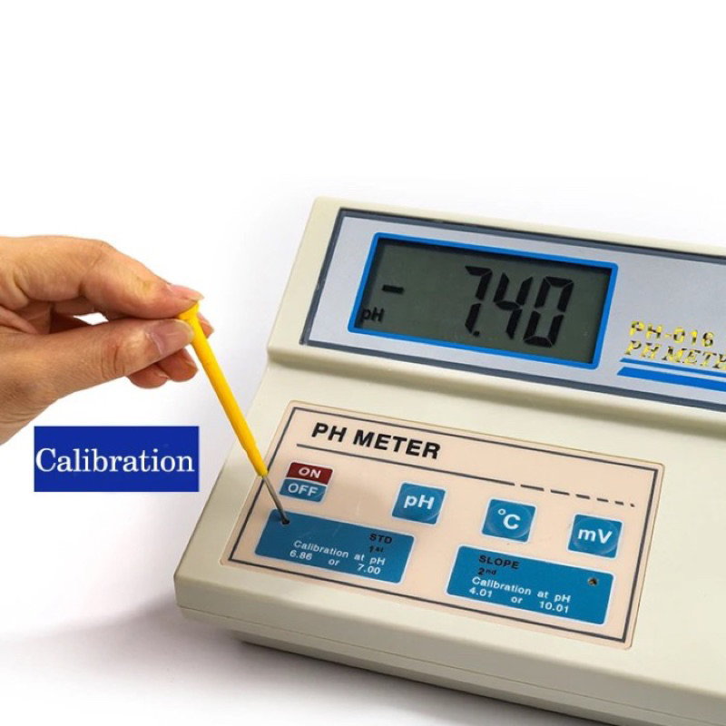 Jual ORP PH Thermometer 3 in 1 Lab Benchtop Meter Desktop Tester ...