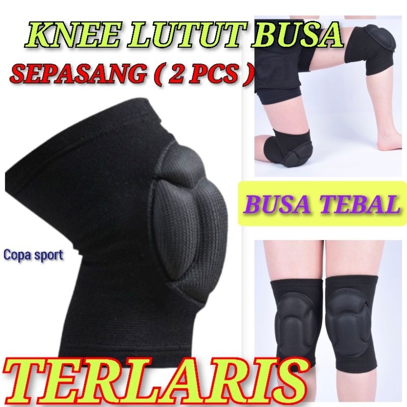 Jual Knee Pad Kneepad Deker Decker Support Brace Dengkul Knipet Busa