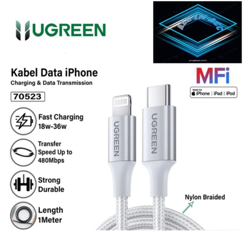 Jual UGREEN USB C To Lightning USB C To USB C PD Fast Charging