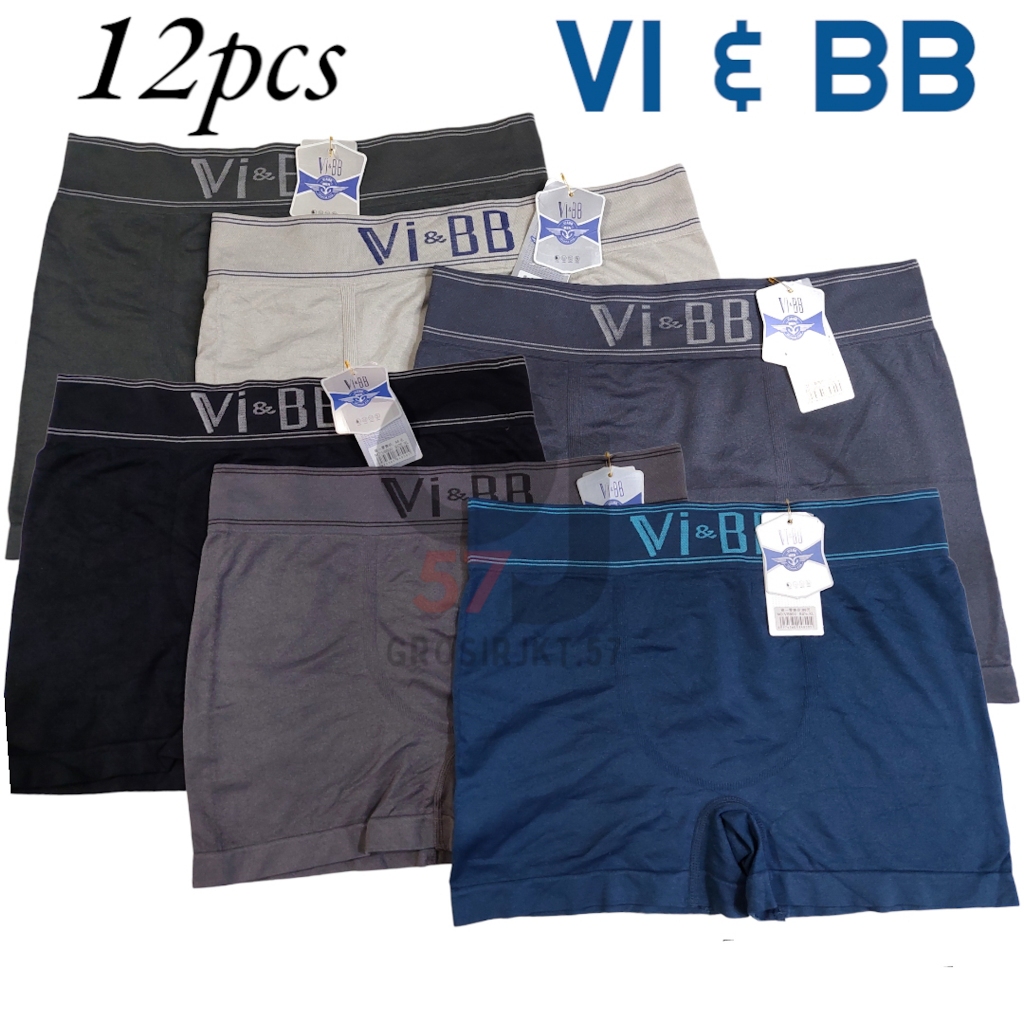 Jual 3pcs, 6pcs, 12pcs CD Boxer Pria Dewasa Celana dalam Pria Boxer ...