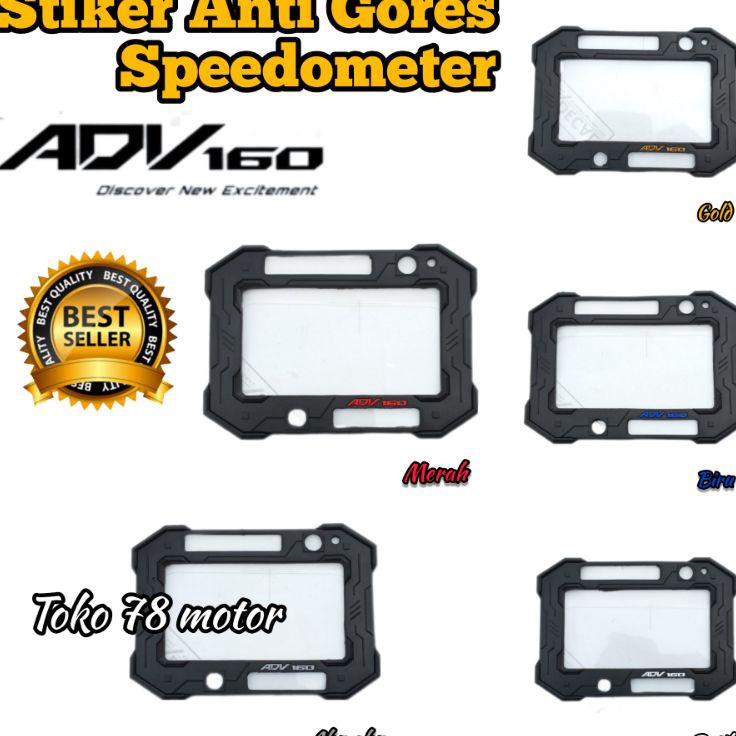 Jual Msf Rubber Sticker Speedometer antigores New Honda ADV 16 v Produk ...