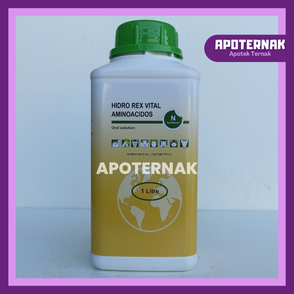 Jual HIDRO REX VITAL AMINOACIDOS 1 LITER - Multivitamin dan Asam Amino ...