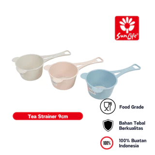 SunLife Tea Strainer DAPAT 3 PCS Alat Saringan Teh 9 CM Bulat Tea Strainer Serbaguna SNL-818A
