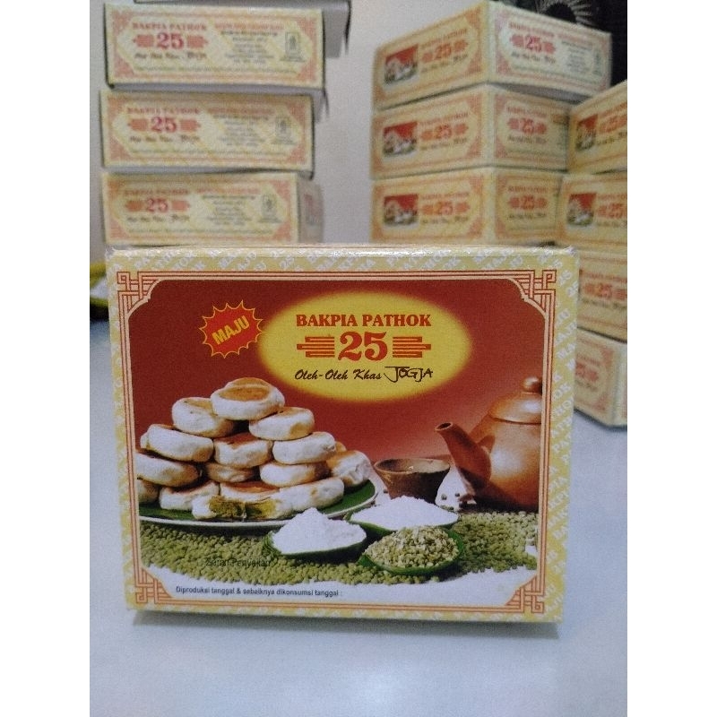 Jual Bakpia pathok 25 Original( packing kardus n Bubblewrap) | Shopee ...