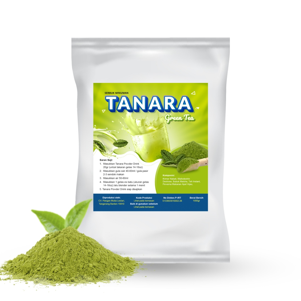 Jual Matcha Green Tea Powder 1Kg - Ice Blend Milkshake Bubuk Minuman ...