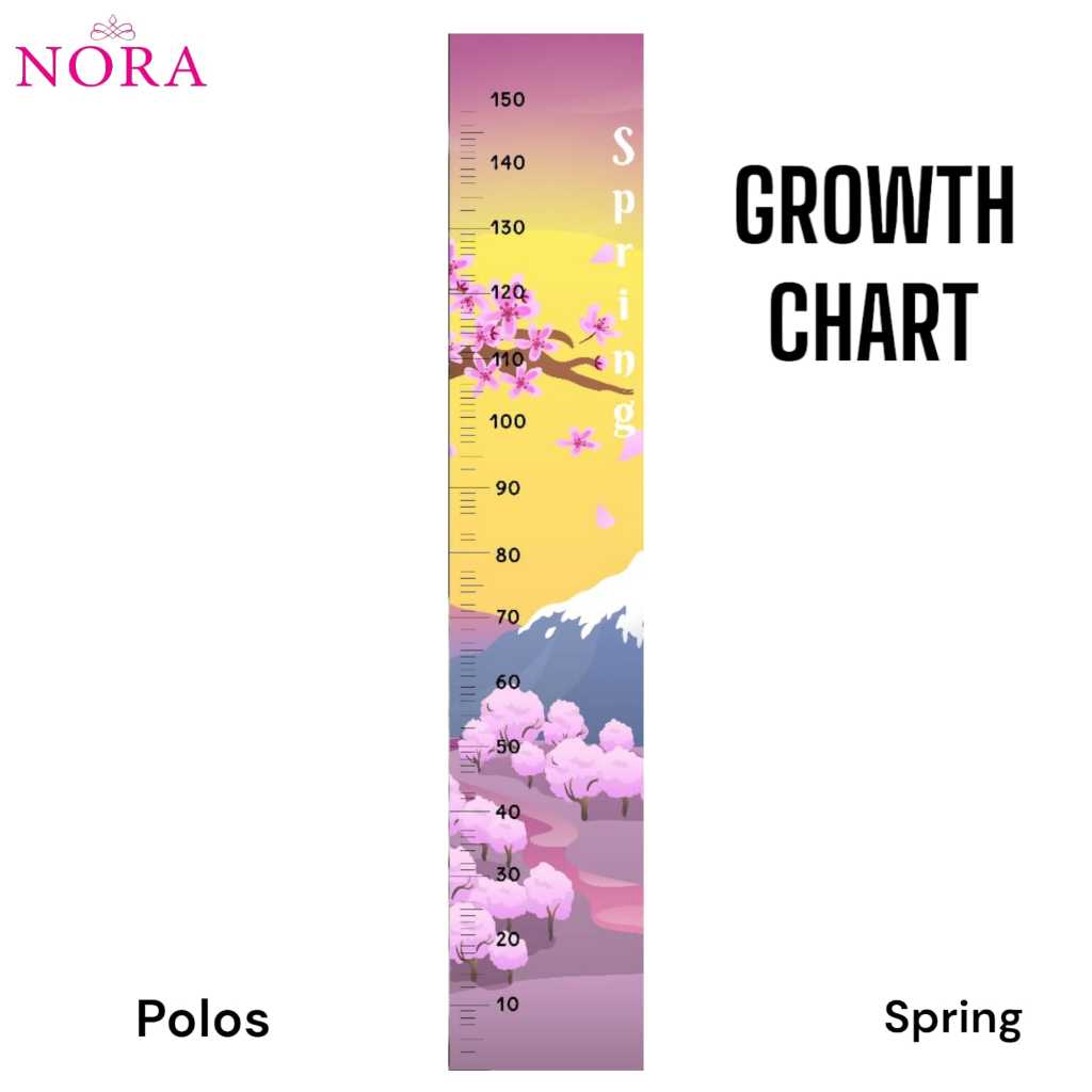 Jual Growth Chart Custom Free Tulis Nama Dan Foto Wall Decor Height ...
