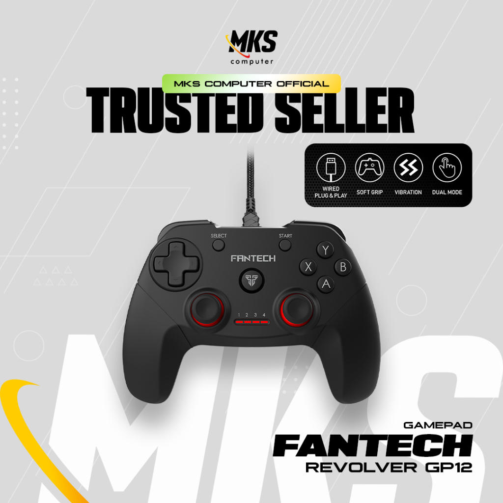 Jual Fantech REVOLVER GP12 Gaming Controller Gamepad Joystick USB ...