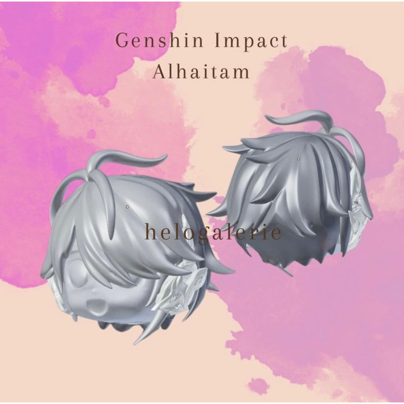 Jual Nendoroid Custom Genshin Impact Nendo Hairpart Childe Diluc Xiao