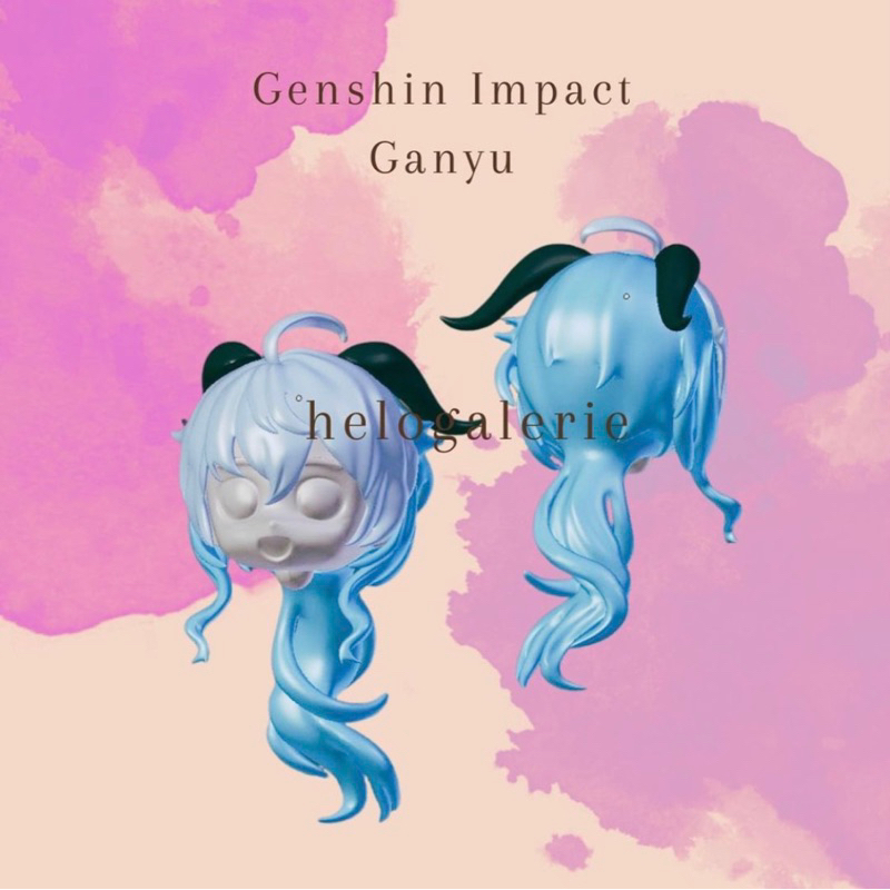 Jual Nendoroid Custom Genshin Impact Nendo Hairpart Childe Diluc Xiao