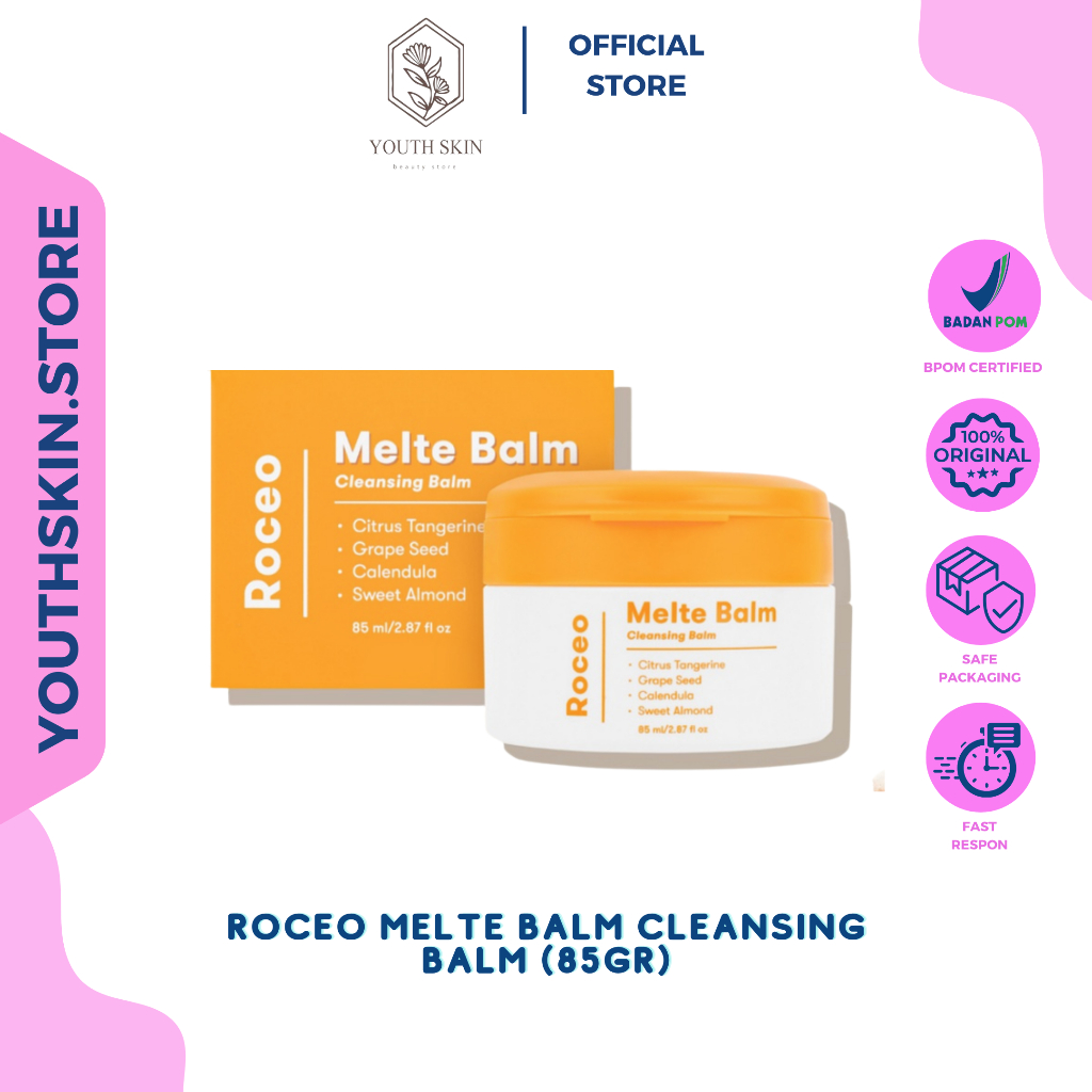 Jual Roceo Melte Balm Cleansing Balm 85 gr Shopee Indonesia