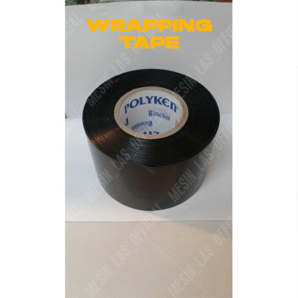 Jual Wrapping Tape Polyken 4 Inchi x 100 Feet Wrapping Pipa Bawah Tanah ...