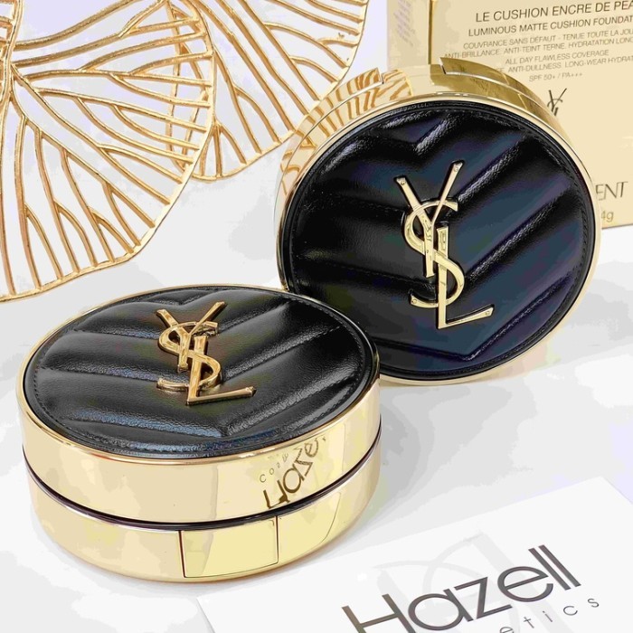 Jual YSL Yves Saint Laurent New Le Cushion Encre De Peau Bantal Matte ...