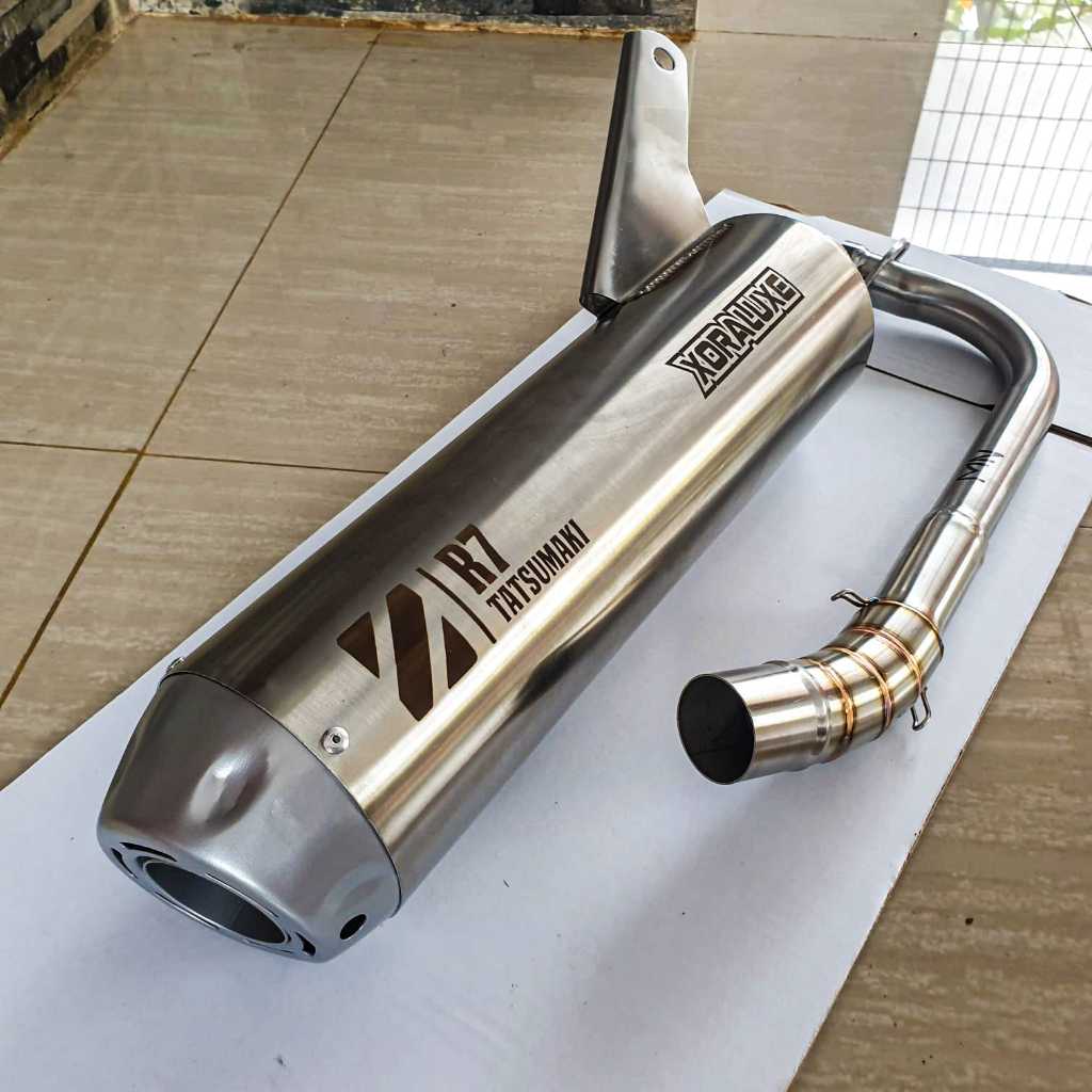 Jual Knalpot Standar Racing inlet 26/28mm Beat Scoopy Genio PNP ...