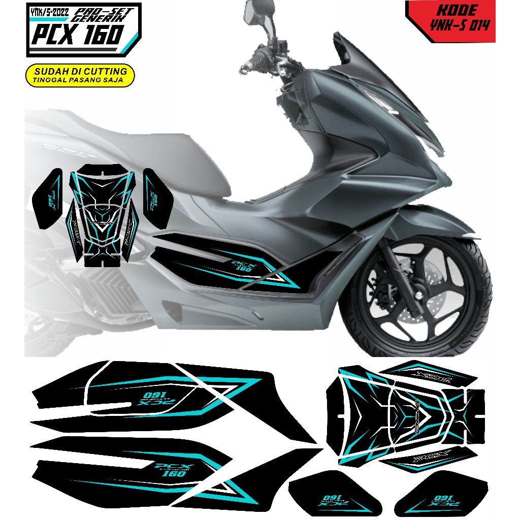 Jual [BISA COD] Sidepad bawah pcx 160 fullset 2021 2022 2023 2024 ...