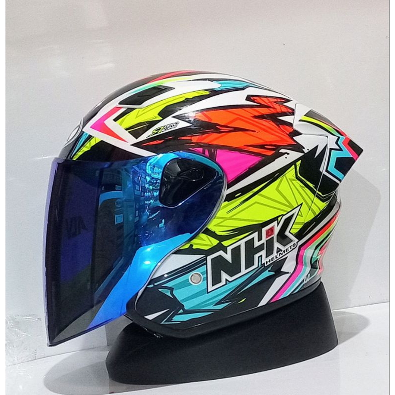 Jual HELM NHK R1 ELIT MOTIF GP EDITION | Shopee Indonesia