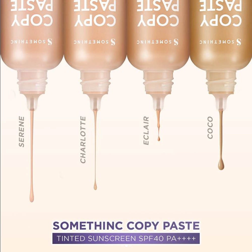 Jual BELIA SOMETHINC Copy Paste Tinted Sunscreen SPF 40 PA++++ - Skin ...