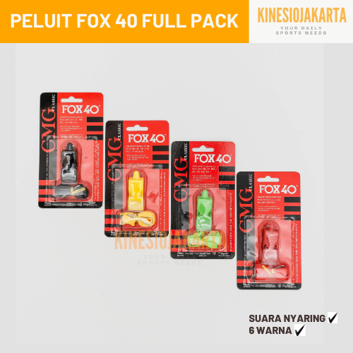 Jual Peluit FOX40 / Whistle Peluit Olahraga Fox 40 Pluit Wasit / Parkir ...