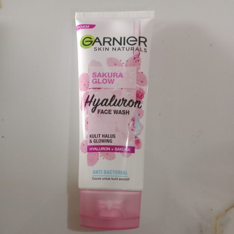 Jual garnier sakura face wash 100ml Shopee Indonesia